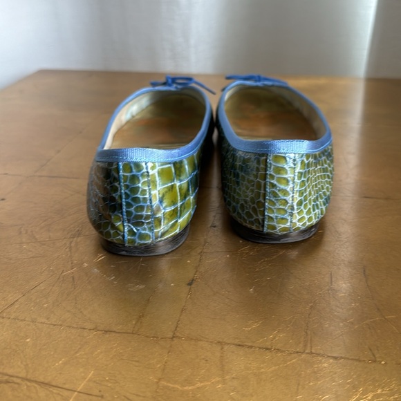 LONDON SOLE BALLET FLATS Multicolor SOLES SIZE 38.5 - Picture 6 of 9